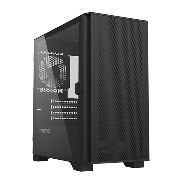 Vỏ Case MONTECH AIR 100 LITE BLACK (TẶNG 2 FAN KO LED)