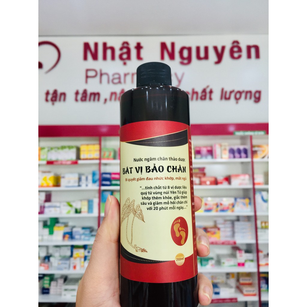 BÁT VỊ BẢO TRÂN - Nước ngâm chân thảo dược bí quyết giảm đau nhức khớp, mất ngủ