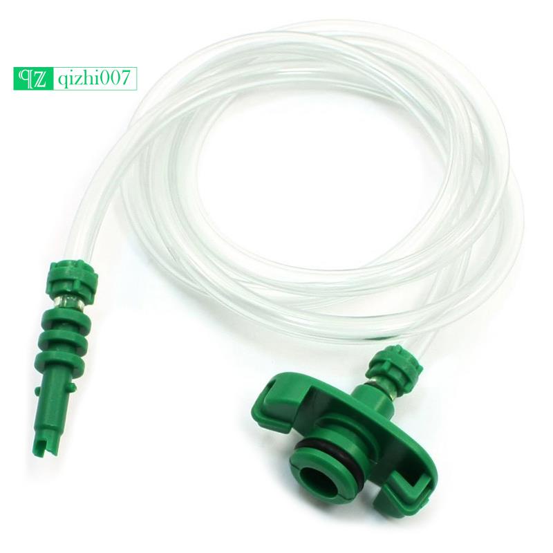 1M 39.41" Length Air Tubing 10cc Glue Dispenser Syringe Adapter