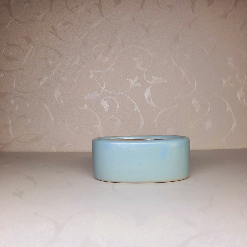 Chậu trồng cây cảnh , chậu cậy mini , sen đá , xương rồng, hoa nhỏ - Kiểu hình Oval -