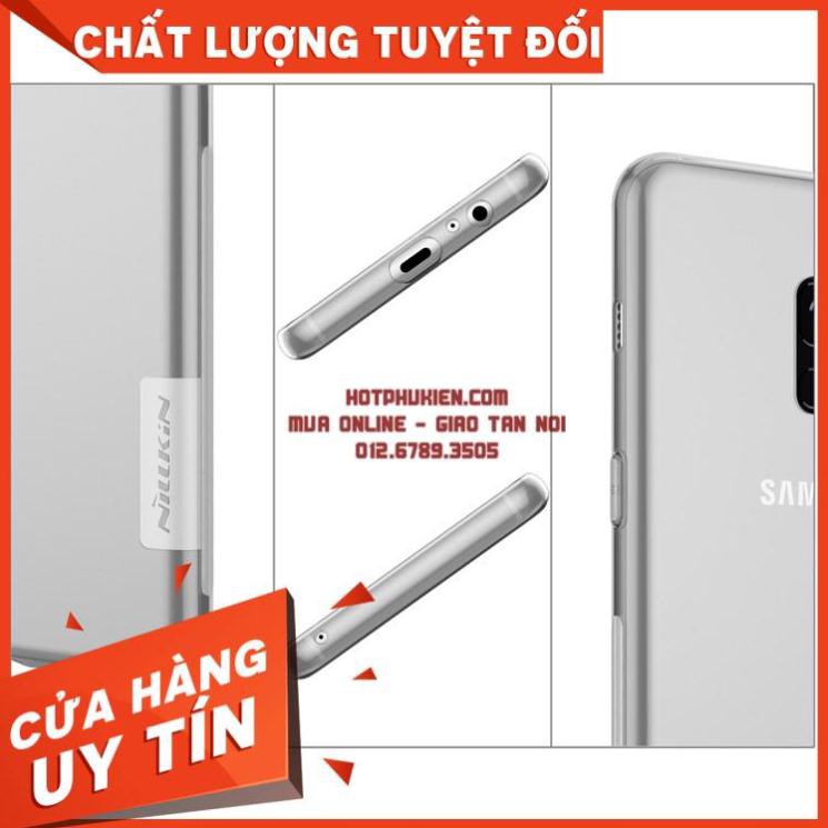 Ốp lưng dẻo silicon Samsung Galaxy A8 Plus 2018 chính hãng Nillkin chống trầy hạn chế ố vàng mỏng 0.6 mm