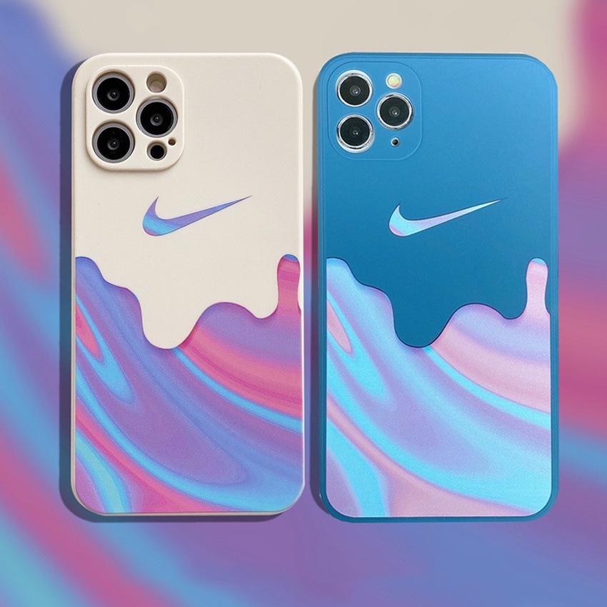 Ốp Lưng Iphone Cạnh Vuông Nike Cá Tính 6/6plus/6s/6splus/7/7plus/8/8plus/x/xr/xs/11/12/pro/max/plus/promax-  Sen Case