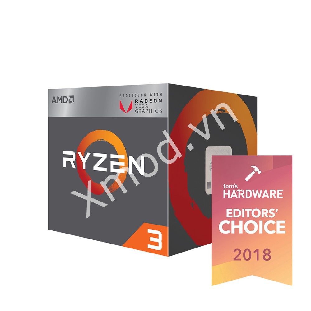 [Mã ELCL2MIL giảm 7% đơn 2TR] Bộ vi xử lý AMD Ryzen R3 2200G 3.5 GHz (tubo 3.7 GHz) 6mb/ 4 core 4 Threads Socket AM4 | BigBuy360 - bigbuy360.vn