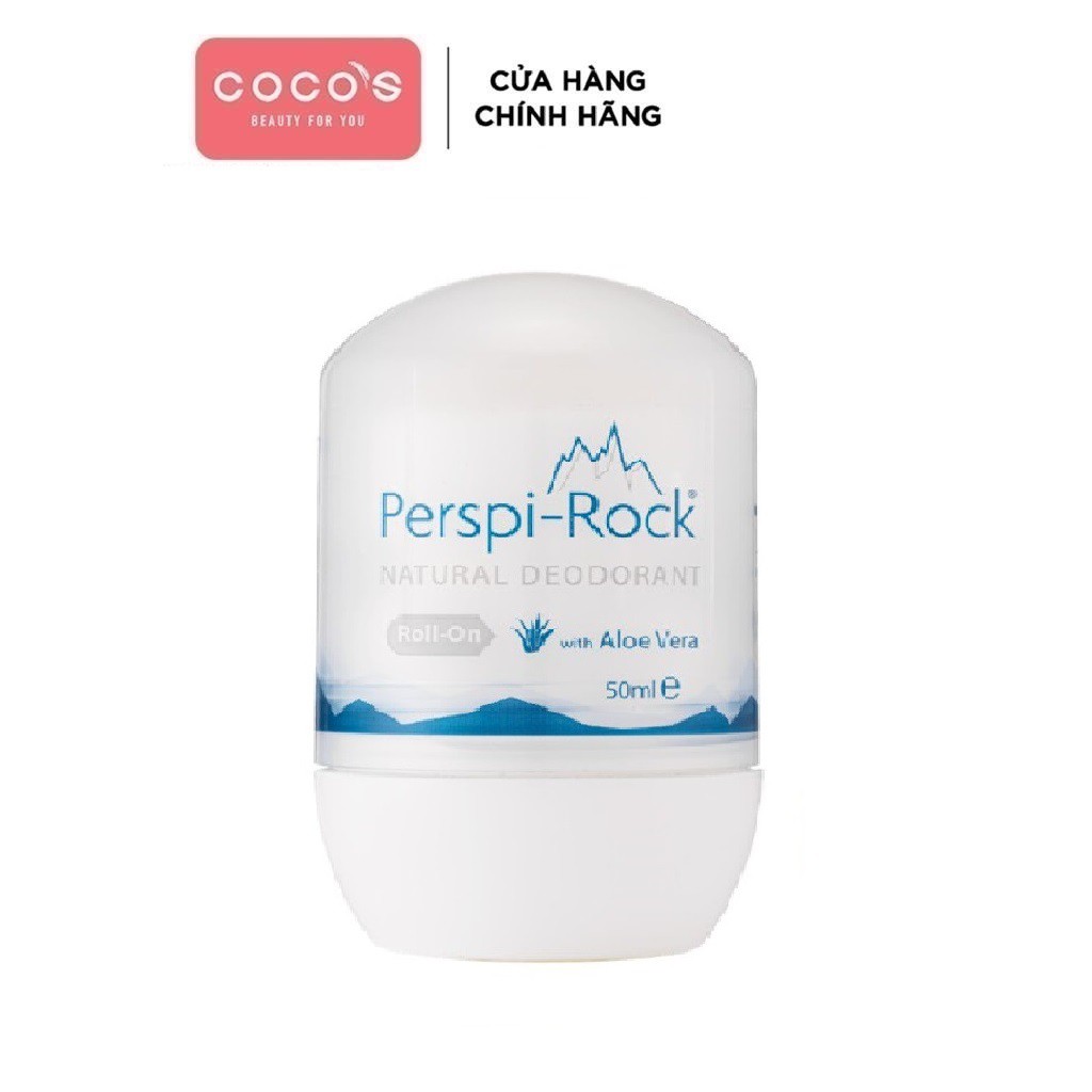 [Mã COSCOCOT4 -8% đơn 250K] Lăn khử mùi tự nhiên Perspi-Rock Natural Deodorant Roll On 50ml