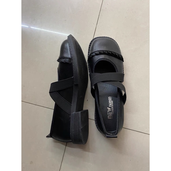 Giày ulzzang độn đế dây chéo vintage,có ảnh thật-96korean shoes | BigBuy360 - bigbuy360.vn