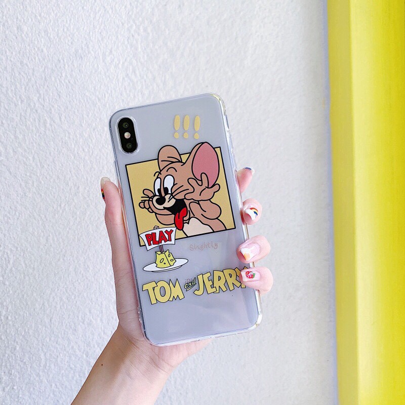 Ốp lưng iphone Tom & Jerry 5 5S 6 6S 6Plus 6S Plus 7 8 7 Plus 8 Plus X XS Max 11 11 Pro 11 ProMax - Infinity Case M571 | BigBuy360 - bigbuy360.vn