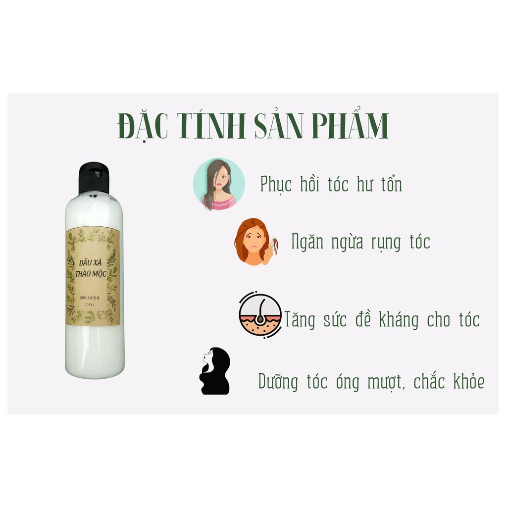 DẦU XẢ DỪA VƯỜN RỪNG