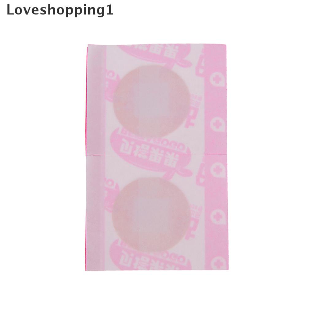 Hộp 100 miếng băng keo y tế dán vết thương hình tròn mini dùng một lần