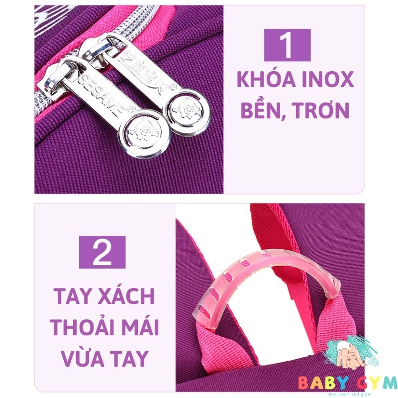 Cặp đi học nam, nữ, balo đi học cho học sinh tiểu học chống gù – BABYGYM