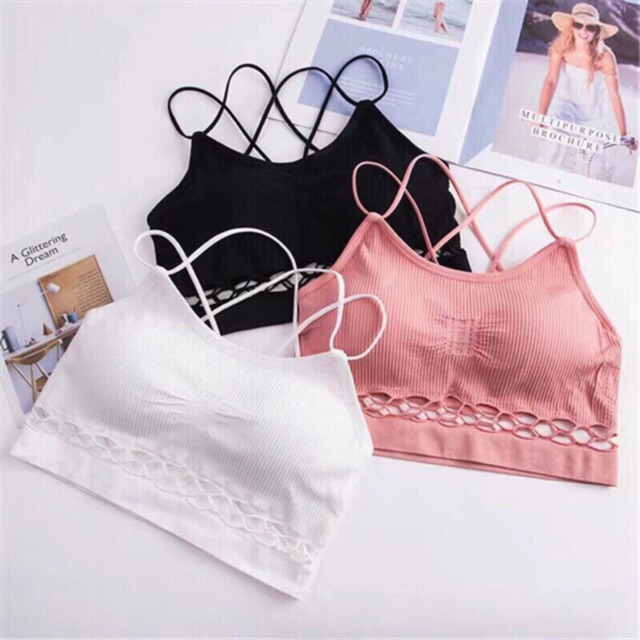Bra thể thao đan dây chéo