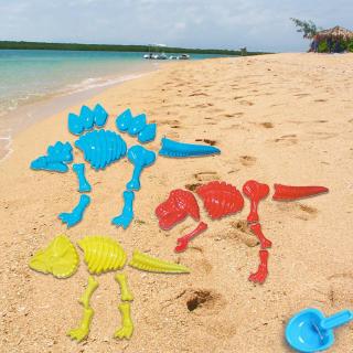 Funny Dinosaur Skeleton Bone Sand Mold Beach Toys For Baby Children Kids Summer