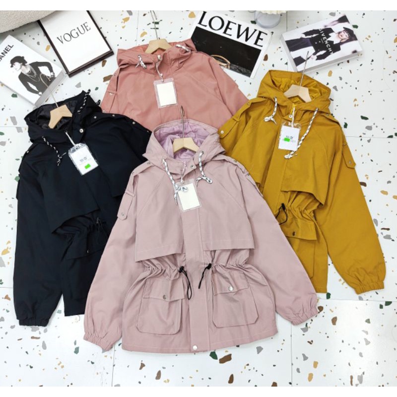 Áo khoác kaki, áo parka đẹp, hàng quảng châu ảnh thật