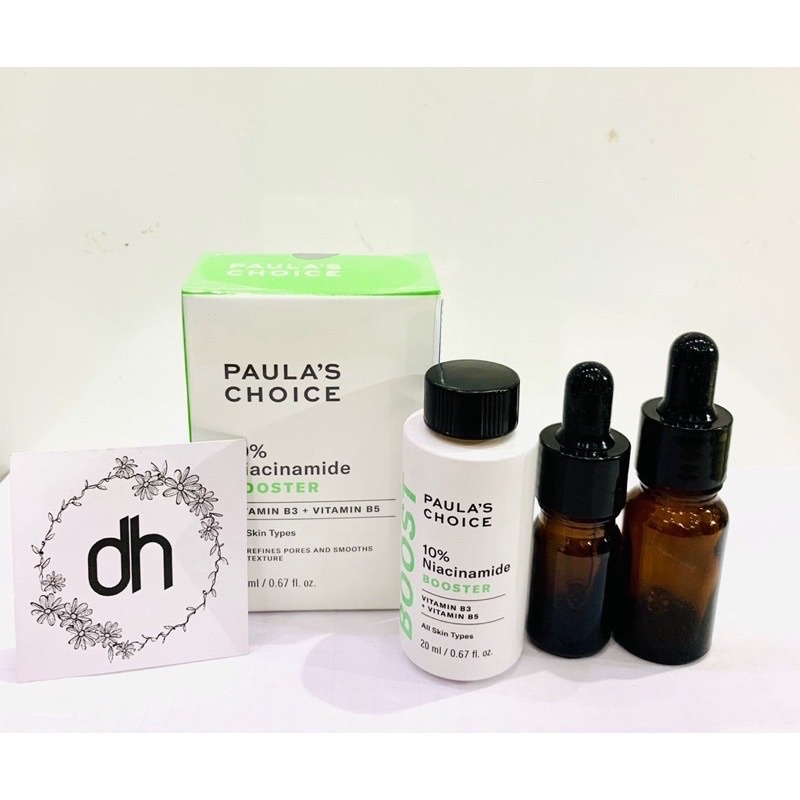 Tinh chất thu nhỏ lỗ chân lông 10% Niacinamide Booster 20ml