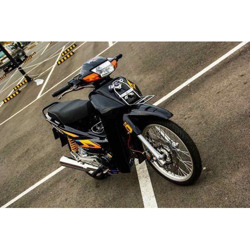 Baga mũi satria gắn wave