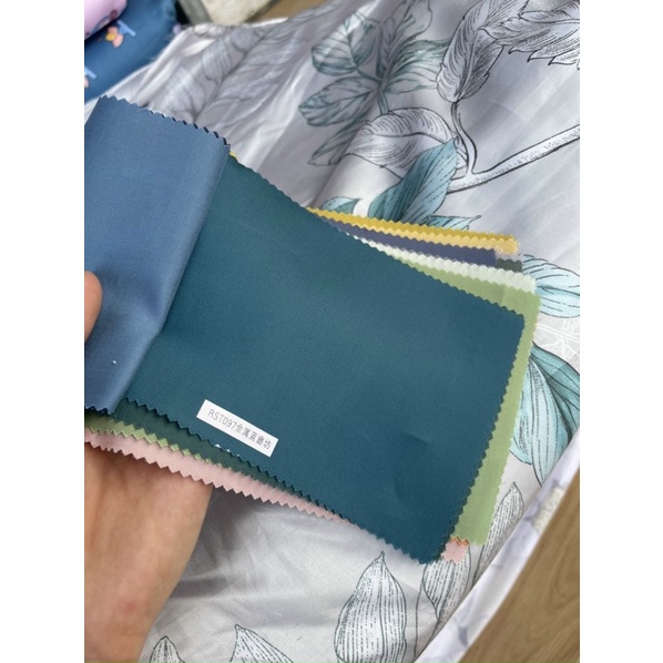 Vải lụa tencel 60s màu trơn cao cấp, khổ lớn 2m5 chuyên dùng may chăn ga gối | BigBuy360 - bigbuy360.vn