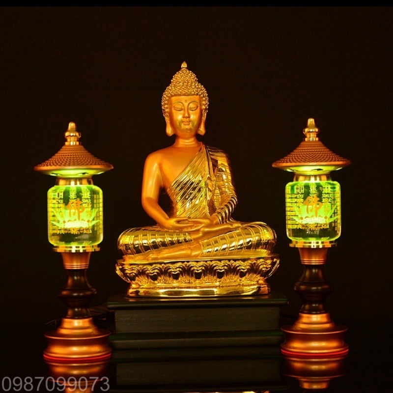 Đèn Thờ Pha Lê Cao Cấp Tháp Trụ (MỘT CẶP)