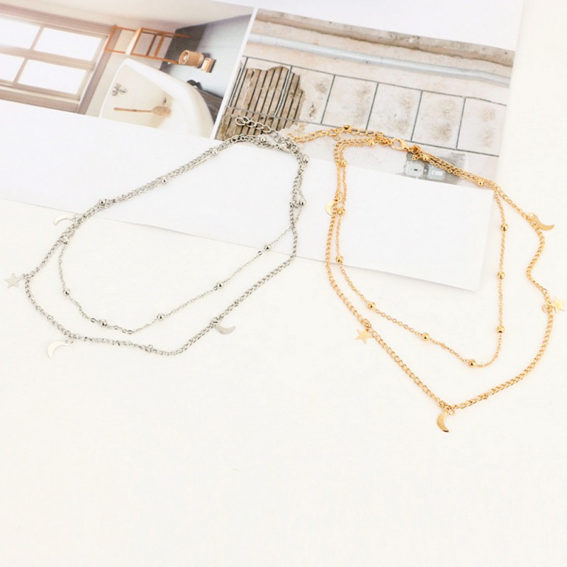 Dây chuyền mạ vàng hình độc đáo cho nữ