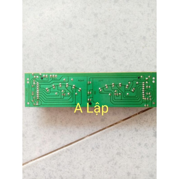 Mạch đèn led nháy theo nhạc 2 kênh, mặt nhựa dùng cho amply