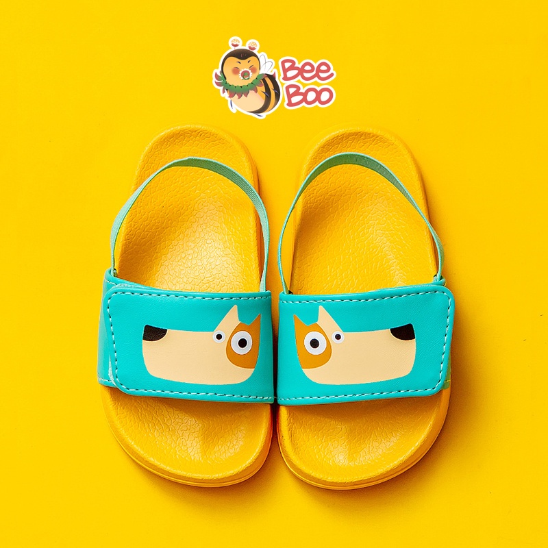Dép quai hậu bé trai bé gái chống trơn trượt chất liệu EVA siêu mềm siêu êm chính hãng Cheerful Mario 2 - 8 tuổi