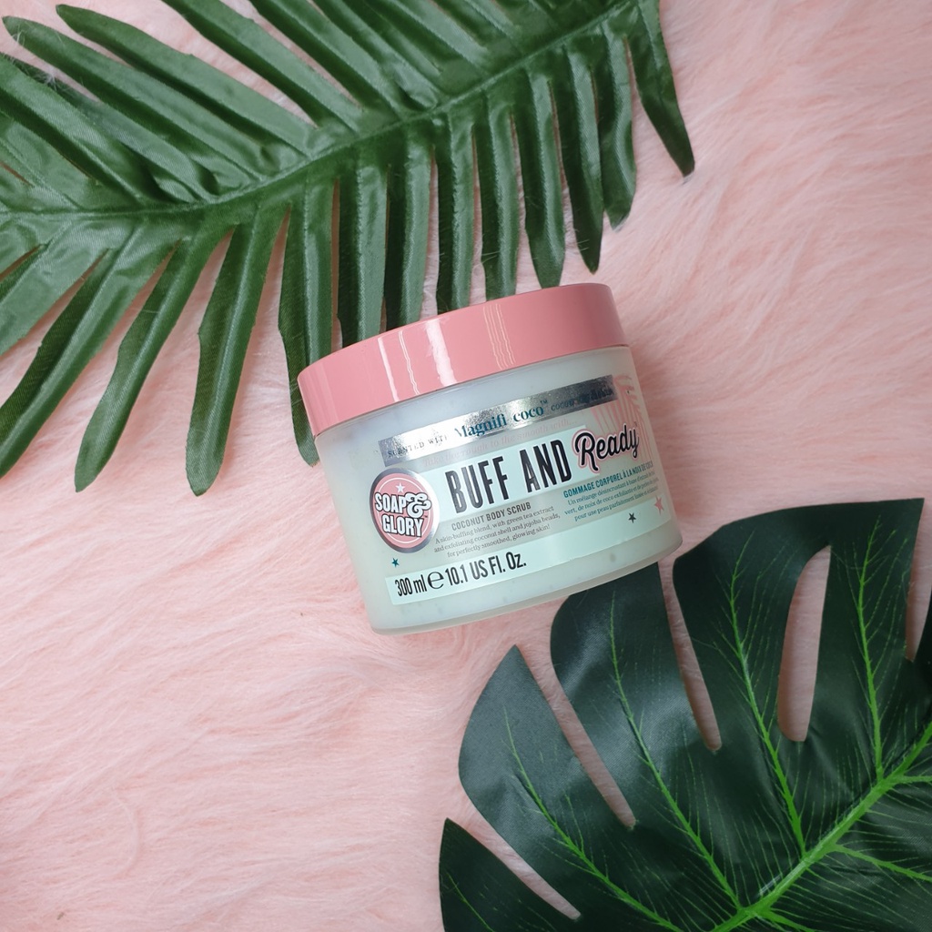 Tẩy Da Chết Toàn Thân Soap And Glory Magnificoco Buff And Ready Coconut Body Scrub 300ml