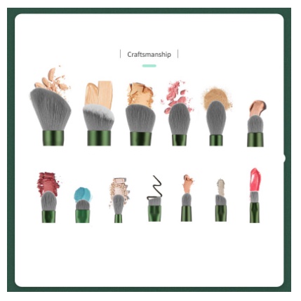 Bộ cọ 13 cây lông siêu mềm tặng túi nhung