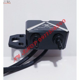 🛵 công tắc CNC spirit beast chính hãng full box . gắn đèn trợ sáng 🛵