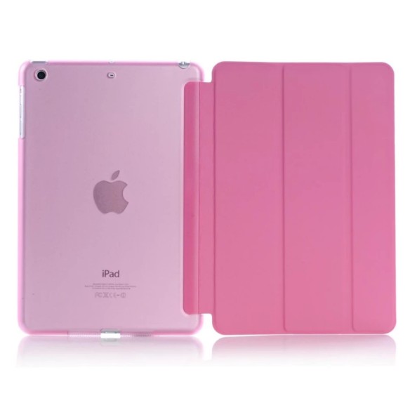 Ốp lưng bao da iPad mini 4 (Hồng) – Phukienchobanvip