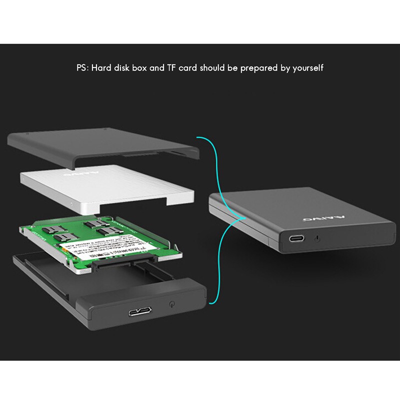 Thẻ Chuyển Đổi Tự Động Maiwo Kt037B2 Tf Sang Sata 2 Hoặc 4 Traid0 | BigBuy360 - bigbuy360.vn