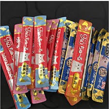 Súp Thưởng Ciao Thanh Đơn lẻ 14g Mix 17 vị cho mèo