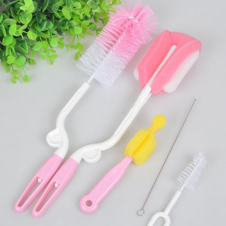 Bộ cọ bình sữa núm ti 4 chi tiết