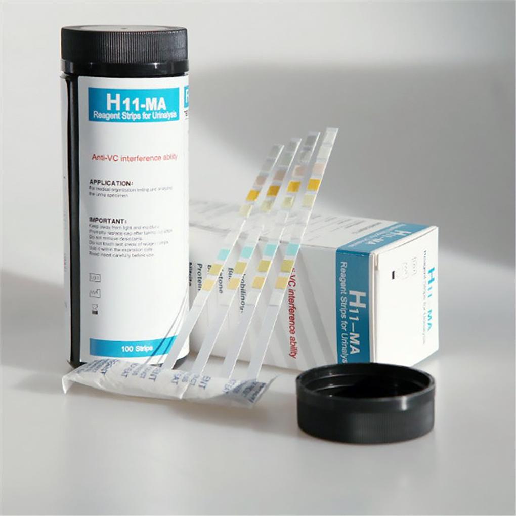Bộ 100 Que Thử Nghiệm Nước Tiểu 11 PH Giá Trị Chất Lượng Cao
