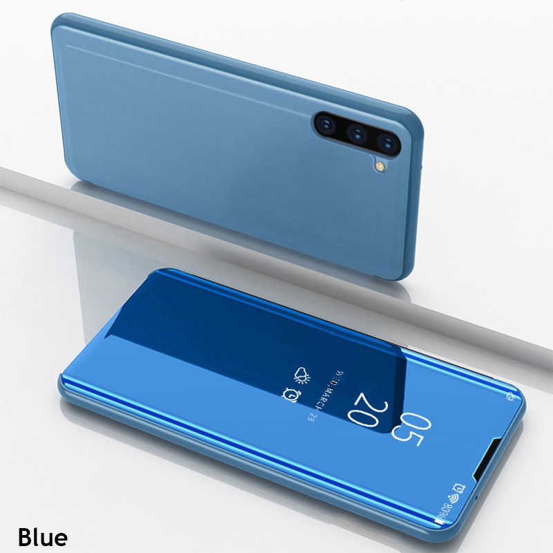 Samsung Galaxy Note 10 Plus Note 8 Shockproof Flip Mirror Stand Case Cover
