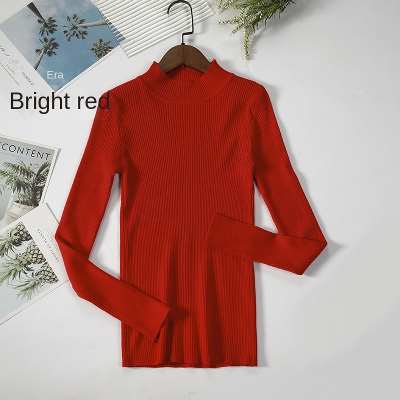 Áo Thun Cổ Lọ Tay DàI Sexy (23 MàU)