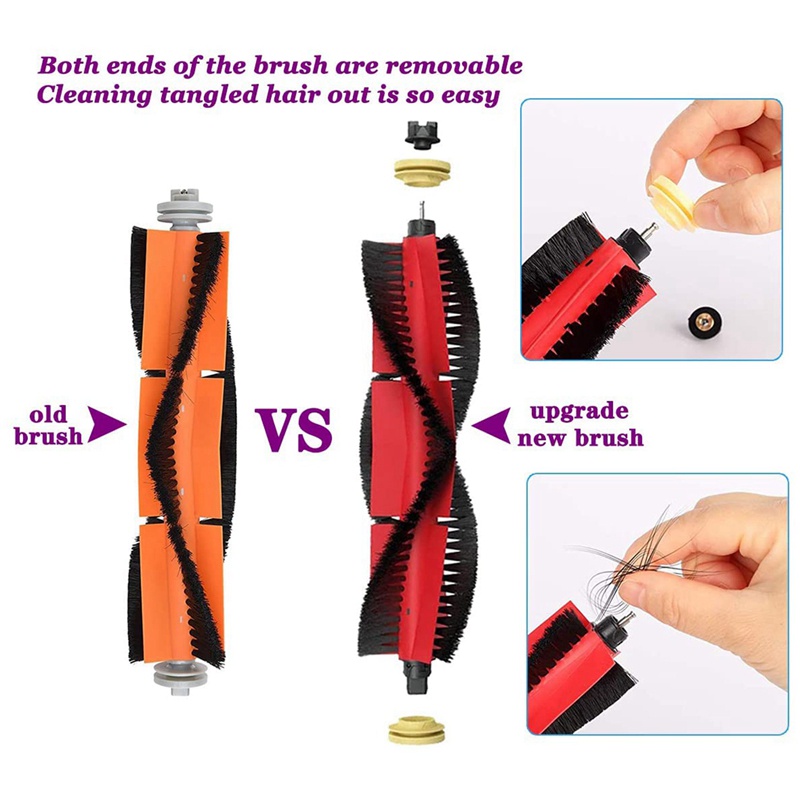 Phụ Kiện Chuyên Dụng Dành Cho Máy Hút Bụi xiaomi roborock s5 max s6 max s6 pure s6 maxv s50 s51 s55 s60 s65 s5 s6
