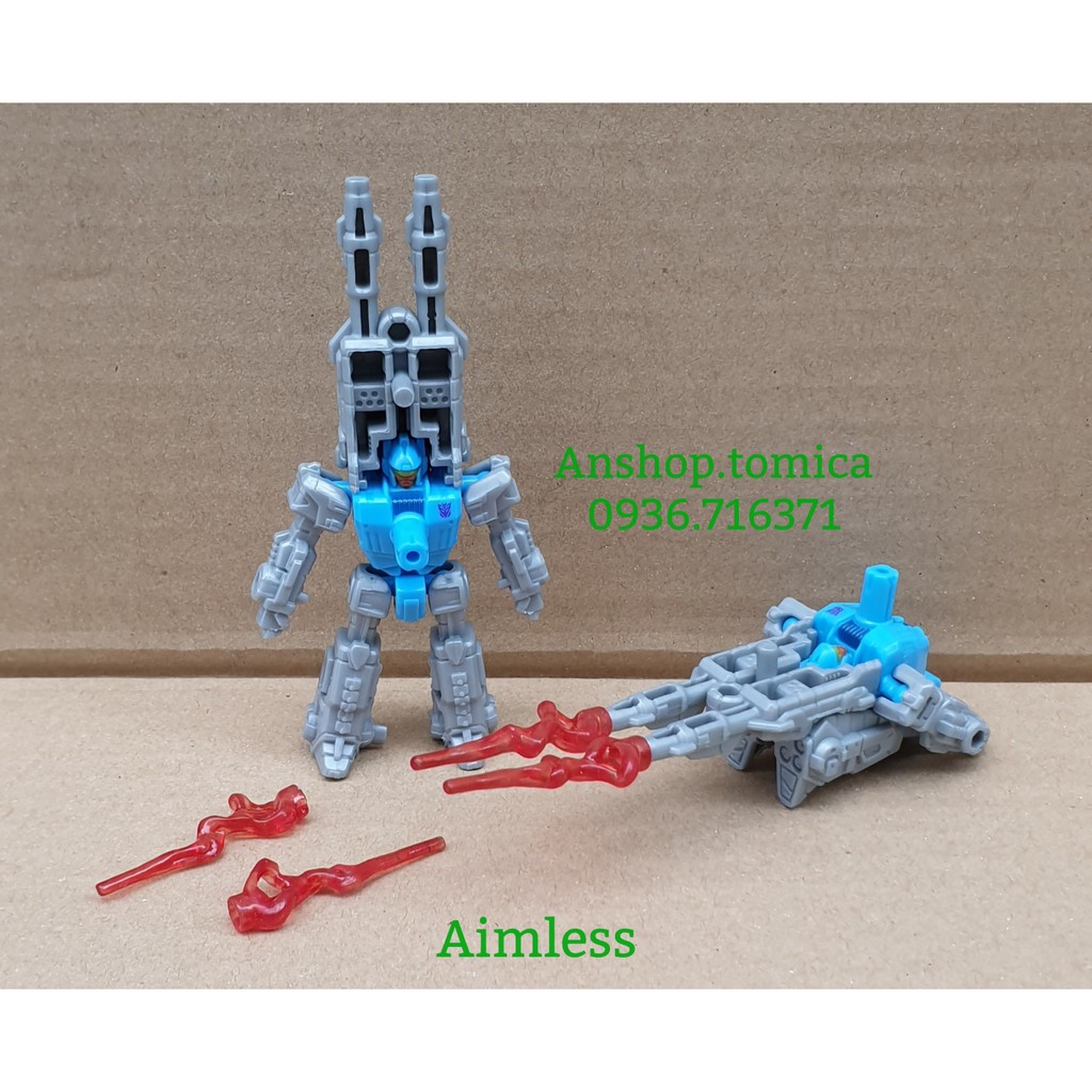 Robot biến hình transformers Hasbro dòng Sinege (cao 5.5cm) Aimless