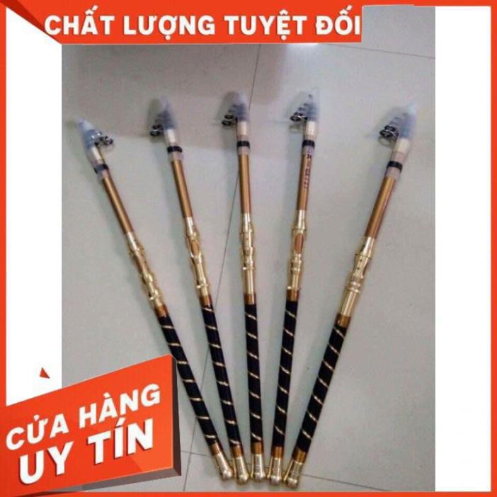 [SALE]  [Xả Kho 99 Bộ] Combo Cần Câu TIAGA Máy Kim Loại Kèm Phụ Kiện Siêu Chất