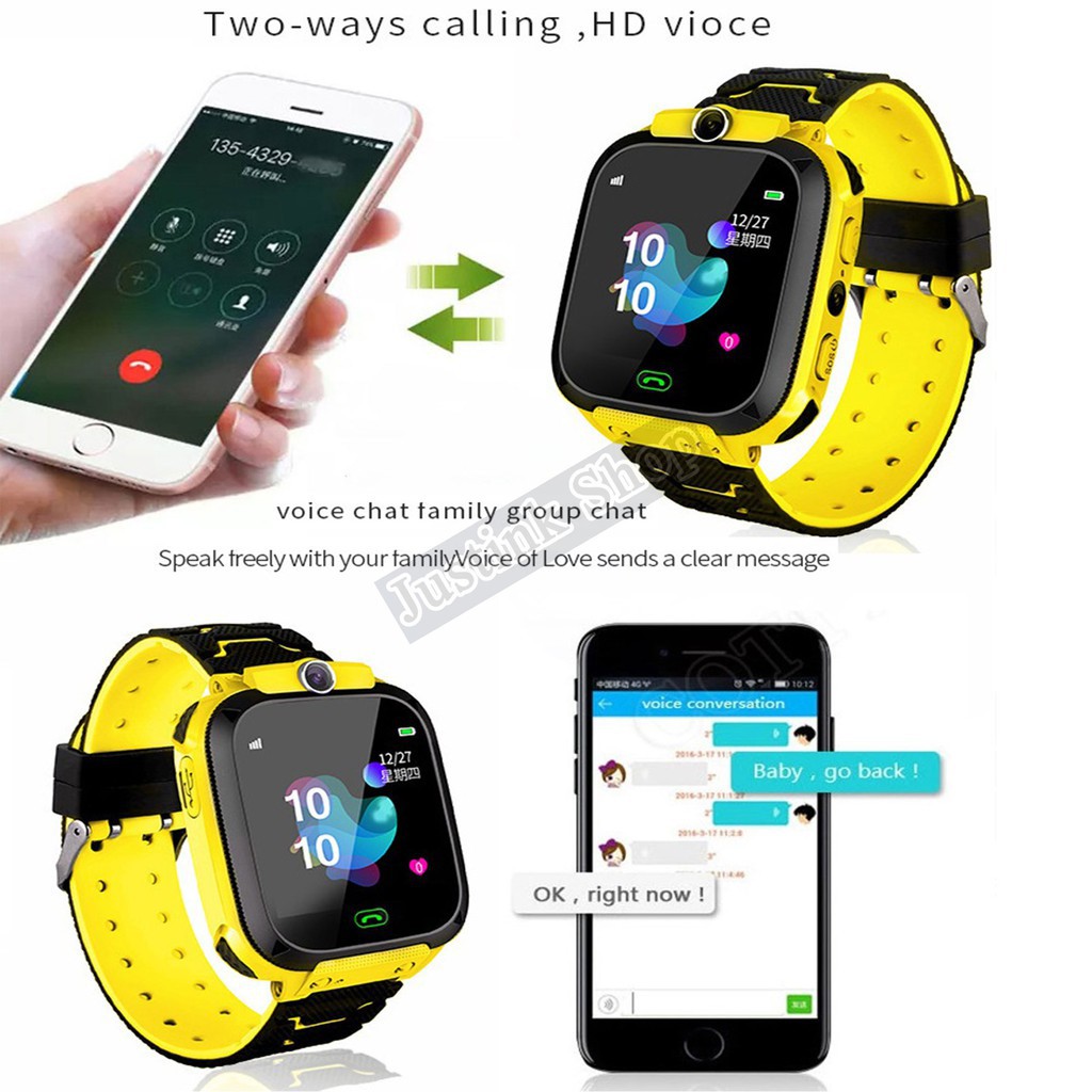 Đồng hồ thông minh định vị cảm ứng cho trẻ Q12