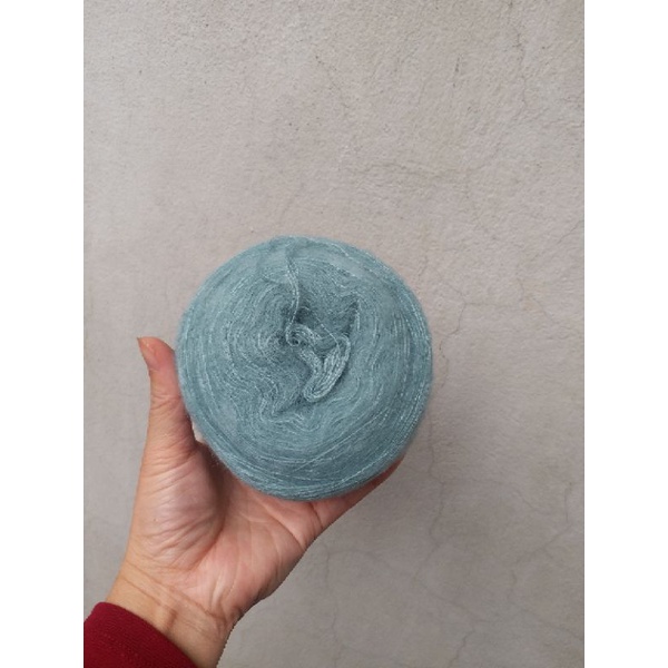 Len mohair 1 sợi nhỏ lông tơi