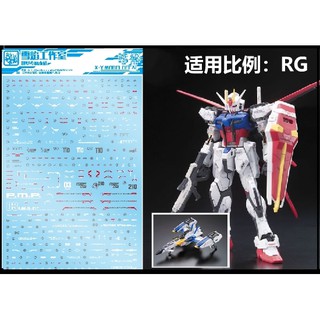 Decal nước RG 1/144 Gundam Strike Aile