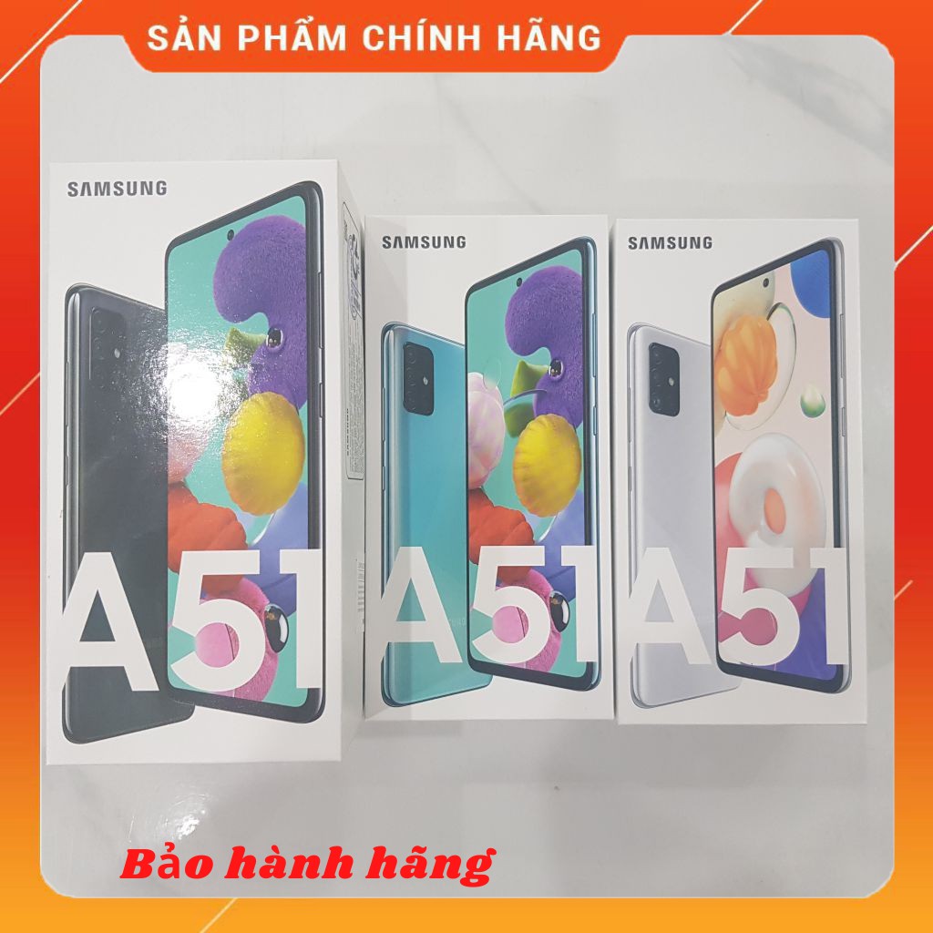 Điện Thoại Samsung Galaxy A51 ✅Ram 6GB ✅Bộ Nhớ 128 Gb Bảo Hành Chính Hãng