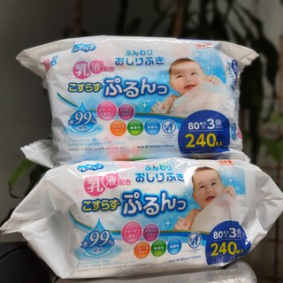 Set 3 gói giấy ướt Nhật Bản