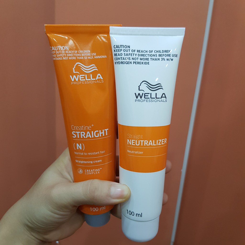 Thuốc Ép/Duỗi Tóc Wella 100ml