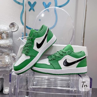 Full Box + Bill ] Giày Sneaker Jordan cổ thấp Xanh Lá - Giày JD1 Jordan Xanh Lá Thấp Cổ hottrend 2022