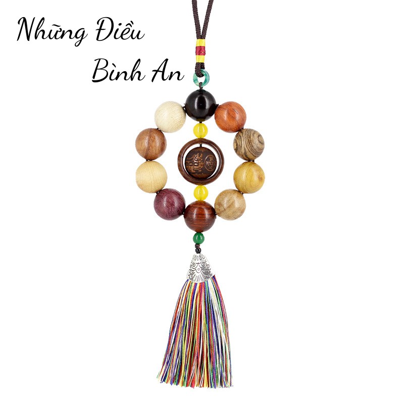Dây treo xe ô tô phong thủy đã được th.ỉ.n.h tại cửa Đ.ề..n mang lại bình an, may mắn 💕FREESHIP 50k💕- Những Điều Bình An