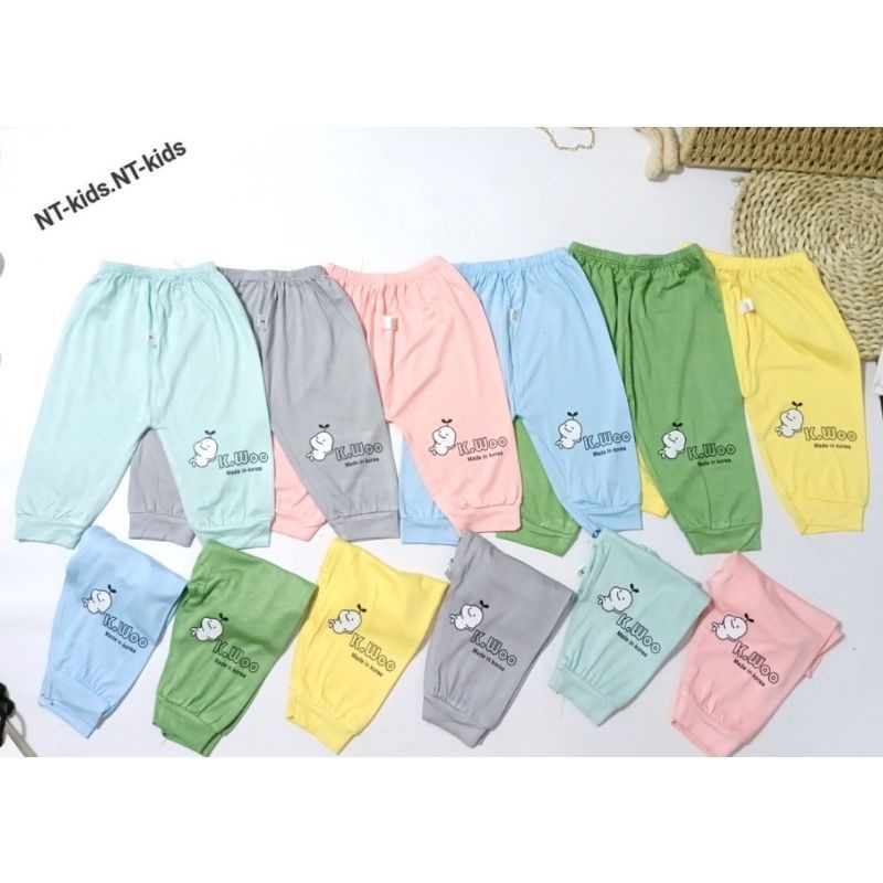 Quần Dài Vải Thun Lạnh, Mềm Mát Cho Bé 3-9KG