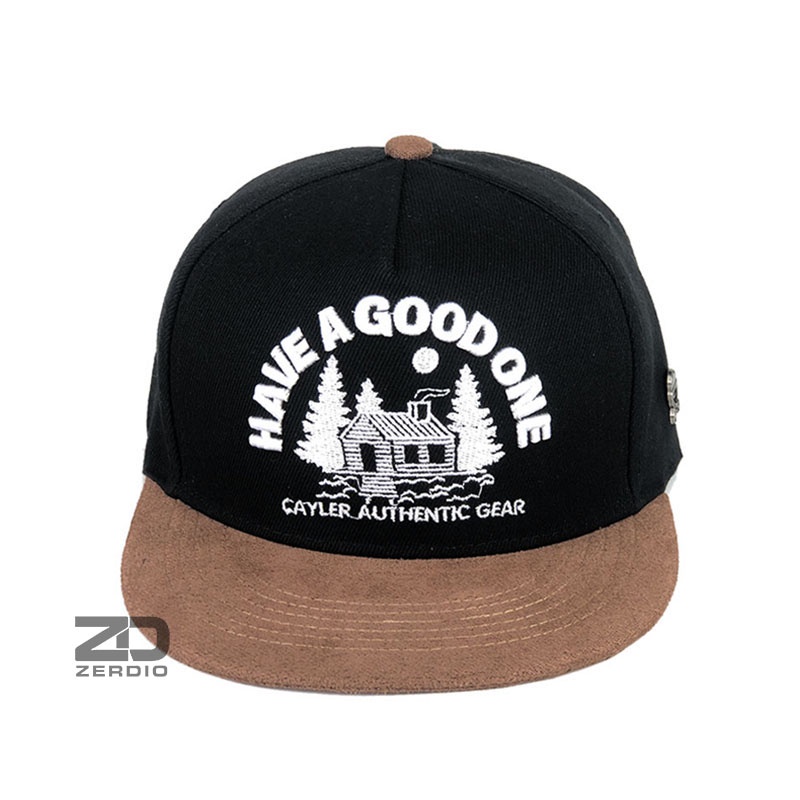 Mũ lưỡi trai hiphop nam, Nón Snapback SN37 màu đen chất liệu cao cấp