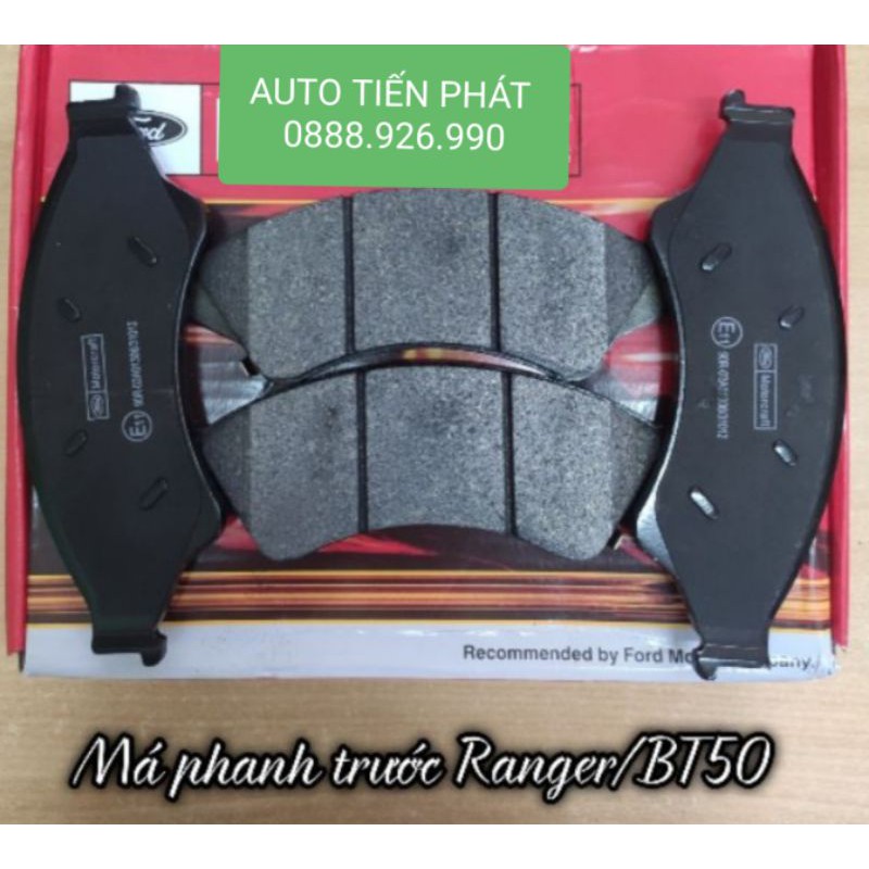 Bộ má phanh trước ô tô Ford Ranger - Mazda BT50