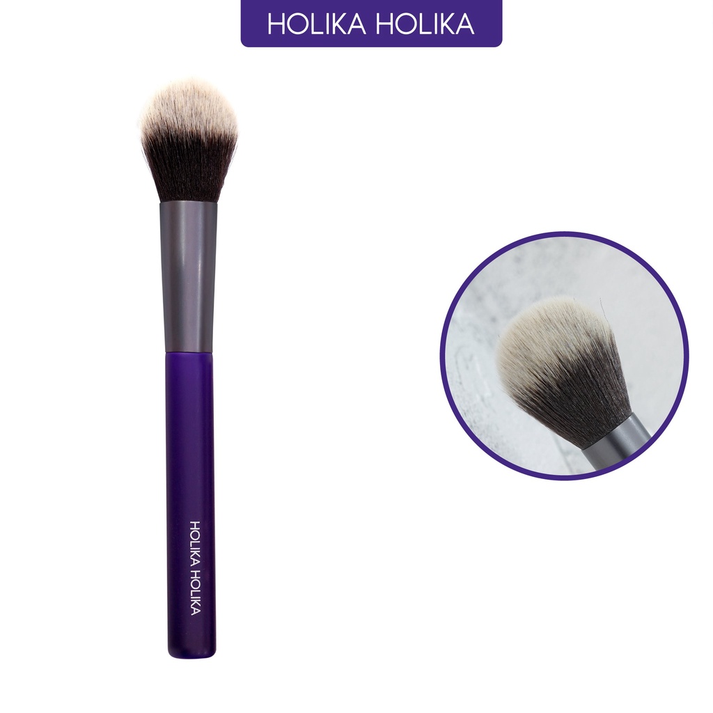 Cọ tán phấn má chuyên nghiệp Hàn Quốc Holika Holika Magic Tool Cheek Brush 15,8x2,7cm