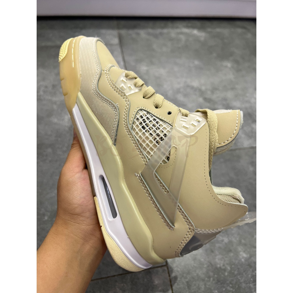 Giày thể thao AIR JORDAN 4 RETRO SAIL X OFF WHITE