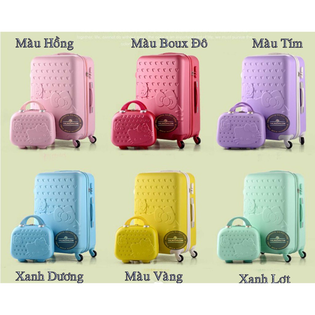 VALI KITTY IN NỔI SIÊU KUTE SIZE 24